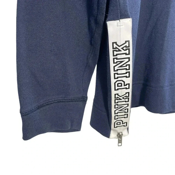 PINK With 5th & Ocean “T” Blue  Sweatshirt Size Small - Picture 4 of 7